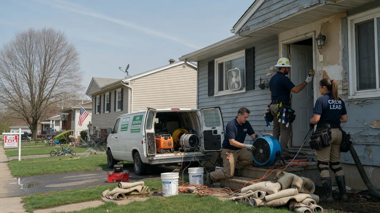 Flood Cleanup in Council Hill, OK near me