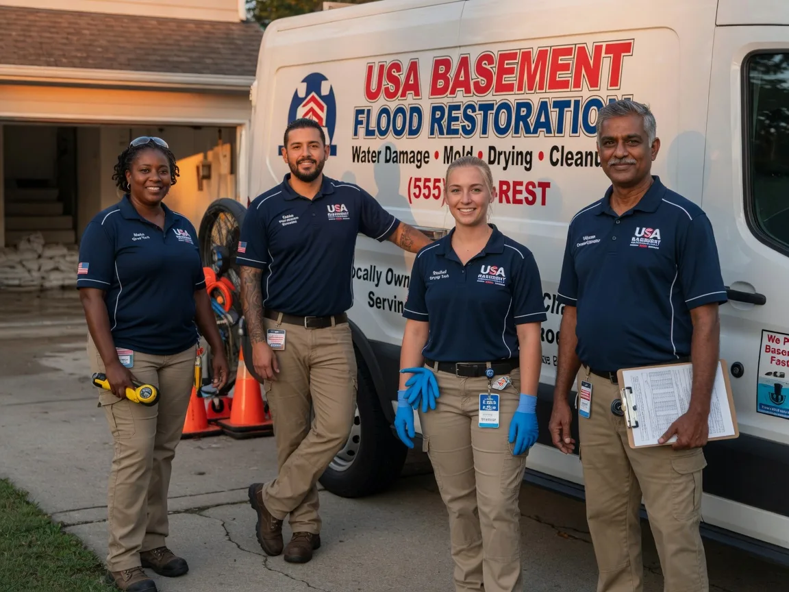 Basement Flood Cleanup company in Council Hill, OK